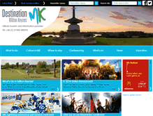 Tablet Screenshot of destinationmk.idlive.co.uk